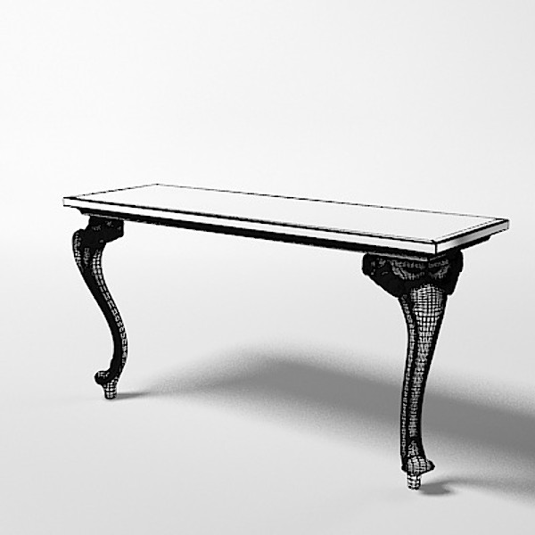 maya luciano zonta console - luciano zonta console table by shop3ds